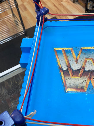 WWF Hasbro Ring with Flag (Vintage WWF WWE, Hasbro) - Bitz & Buttons