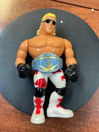 White Trunks Shawn Michaels with Custom Belt (Vintage WWF WWE, Hasbro) - Bitz & Buttons
