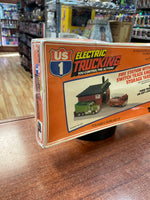 Electric Trucking Fire Station (Vintage Slot Car, TYCO) SEALED