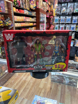 Undertaker, Razor Ramon, And 1-2-3 Kid 3-pack (Mattel, WWE Elite) **SEALED**