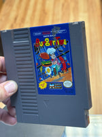 BurgerTime (Nintendo NES, Video Game) Tested Working