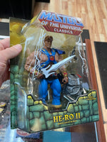 Hero II (MOTU Classics, Masters Of The Universe, Mattel) **SEALED**