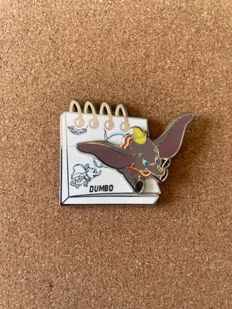 Dumbo Sketch book pin (Walt Disney World, Pin Traders) - Bitz & Buttons