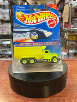 Real Riders Bright Yellow Dump Truck (Vintage Hot Wheels, Mattel) SEALED