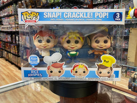 Snap Crack Pop Rice Krispies 3 Pack (Funko Pop, Ad Icons) EXCLUSIVE - Bitz & Buttons