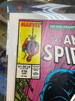 Amazing Spider-Man #316 -McFarlane Cover Venom Cover-  (Marvel, Comics) Good