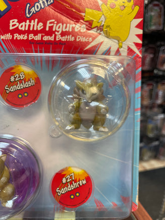 SandShrew And SandSlash Battle figures (Vintage Pokémon, Hasbro) - Bitz & Buttons