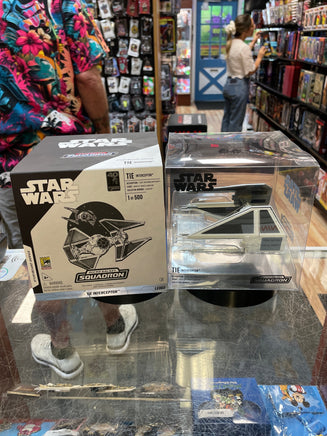 Storyboard Tie Interceptor-SDCC 2023- 1/500 (Star Wars Micro Galaxy Squadron, Jazwares) **SEALED** - Bitz & Buttons