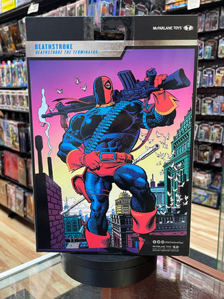 Deathstroke **CHASE** Collector Edition (DC Multiverse, McFarlane) SEALED - Bitz & Buttons