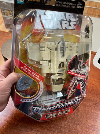 Emperor Palpatine Imperial Shuttle (Star Wars Transformers, Hasbro) SEALED - Bitz & Buttons