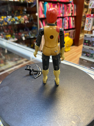 Scarlett Straight v1 with File Card (Vintage GiJoe, Hasbro) **COMPLETE** - Bitz & Buttons