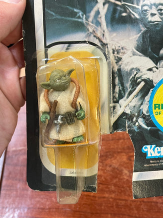 Brown Snake Yoda with Card ESB 9509 (Vintage Star Wars, Kenner) **Open Card** - Bitz & Buttons