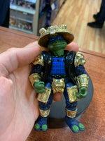 Gold Shogun Leonardo (Vintage TMNT Ninja Turtles, Playmates) **LOOSE** - Bitz & Buttons