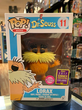 Flocked SDCC Lorax #11 (Funko Pop! Dr Seuss)