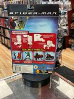 Super Poseable Spider-Man With Gargoyle Ledge Series 1 (Vintage Spider-Man, Toy Biz) SEALED