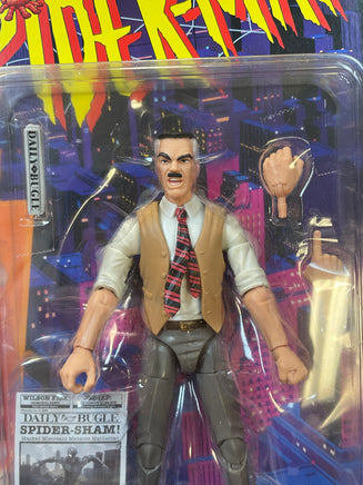 Jonah Jameson with Daily Bugle (Marvel Legends Retro, Hasbro) SEALED - Bitz & Buttons