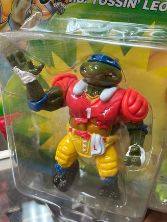 TD Tossin Leo (Vintage TMNT Ninja Turtles, Playmates) SEALED - Bitz & Buttons