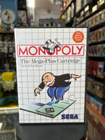 Monopoly 0837 (SEGA Master System SMS, Video Games) **COMPLETE**