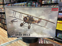 SPAD VII c.1 World War 1 Plane 1:32 #604 (Roden, Model Kit) SEALED - Bitz & Buttons