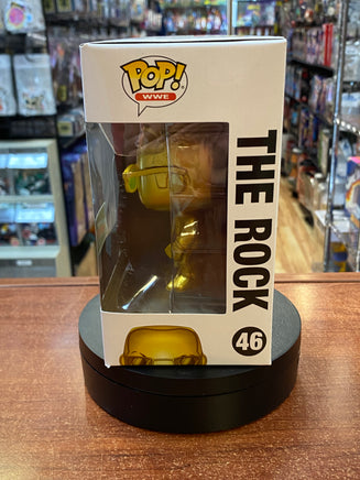Gold The Rock 46 (Funko Pop,WWE) **NYCC Exclusive** - Bitz & Buttons