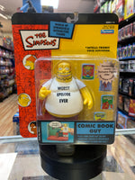 Comic Book Guy (Vintage Simpsons, Playmates) SEALED - Bitz & Buttons