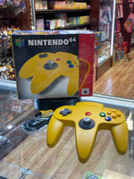 Yellow N64 Controller (Nintendo, Vintage Video Games) **TESTED WORKING**