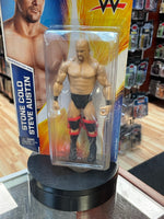 Stone Cold Steve Austin Red Braces (WWE Basic, Mattel) **SEALED** - Bitz & Buttons