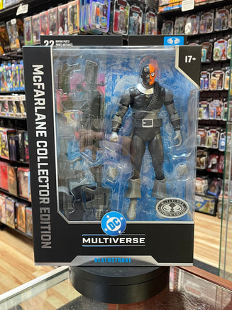 Deathstroke **CHASE** Collector Edition (DC Multiverse, McFarlane) SEALED - Bitz & Buttons