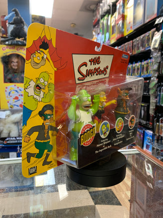 Bongo Ingestible Homer Vampieredna Captain Kwok 3 pack (Vintage Simpsons, Playmates) SEALED - Bitz & Buttons
