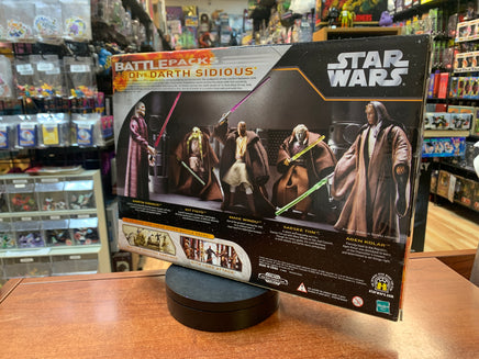 Jedi vs Darth Sidious  (Star Wars Battle Packs, Hasbro) **SEALED** - Bitz & Buttons