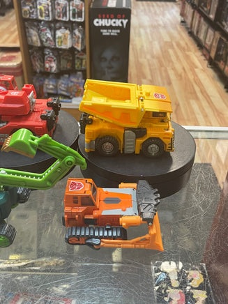 Transformers Build Team (Robots In Disguise, Heavyload, Hightower, Wedge, Grimlock) COMPLETE SET - Bitz & Buttons