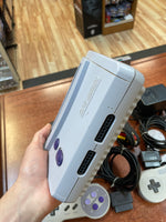 SNES JR Console with Super Mario World (SNES Super Nintendo, Vintage Video Games) **COMPLETE/TESTED** - Bitz & Buttons