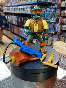 Safari Michelangelo (Vintage TMNT Ninja Turtles, Playmates) - Bitz & Buttons