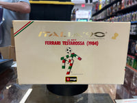 World Cup Ferrari Testarossa 1984 Diecast (Vintage Burago, Italia 90) Open Box - Bitz & Buttons