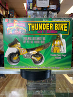 Thunder Bike with Yellow Ranger #2236 (Vintage MMPR Power Rangers, Bandai) NEW - Bitz & Buttons