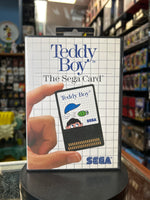 Teddy Boy -Sega Card- 0845 (SEGA Master System SMS, Video Games) **COMPLETE**