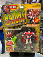 Bones Justice with Mutated Target (Vintage Mutant League, Galoob) Sealed