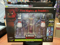 Endo Series Classic Bonnie & Withered Bonnie (Five Nights at Freddys,Jazwares) **SEALED** - Bitz & Buttons