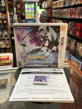 Pokemon Ultra Moon (Nintendo 3DS, Video Game) **TESTED WORKING**