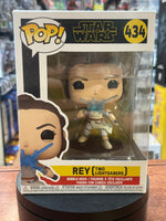 Two Lightsabers Rey #434 (Funko Pop, Star Wars) - Bitz & Buttons
