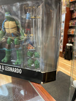 Batman & Leonardo 2 Pack (Batman Vs Teenage Ninja Turtles, DC Collectibles) NEW/OPEN