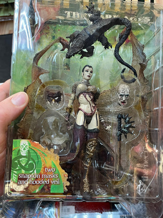 Red Necromancer (Vintage Dark Ages Spawn, McFarlane) SEALED - Bitz & Buttons