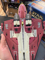 Obi Wan Jedi Starfighter (Vintage Star Wars, Hasbro) **COMPLETE**