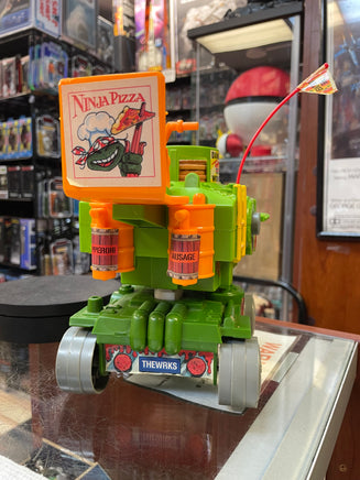 Pizza Thrower (Vintage TMNT Ninja Turtles, Playmates) **COMPLETE** - Bitz & Buttons