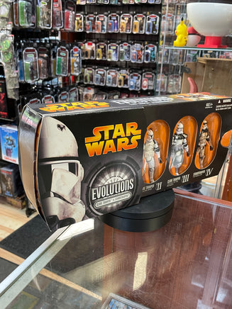 Evolutions Clone Trooper & Stormtrooper The Clone Wars (Star Wars, Kenner) **SEALED** - Bitz & Buttons