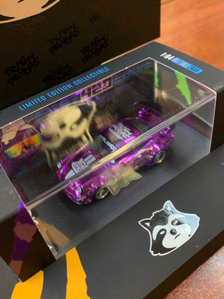RWB Porsche 930 Purple Diecast 1/64 (NVRLAND Collectibles, Trash Panda's ) SEALED - Bitz & Buttons