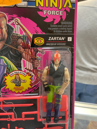 Zartan Ninja Force (Vintage GI Joe, Hasbro) Sealed - Bitz & Buttons