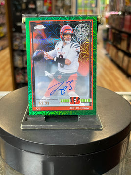 Joe Burrow -Green Refractor Auto 69/99- (Topps, NFL Flagship 2026)