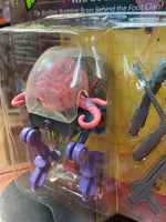 Krang -14 Back-  (Vintage TMNT Ninja Turtles, Playmates) **SEALED** - Bitz & Buttons