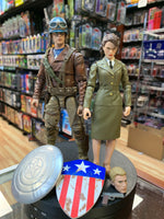 Peggy Carter & Captain America 9711 (Marvel Legends, Hasbro)